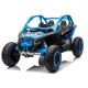 Mėlynas akumuliatorinis automobilis Maverick CAN-AM Turbo Strong Air Elektrinės mašinėlės vaikams