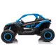 Mėlynas akumuliatorinis automobilis Maverick CAN-AM Turbo Strong Air Elektrinės mašinėlės vaikams