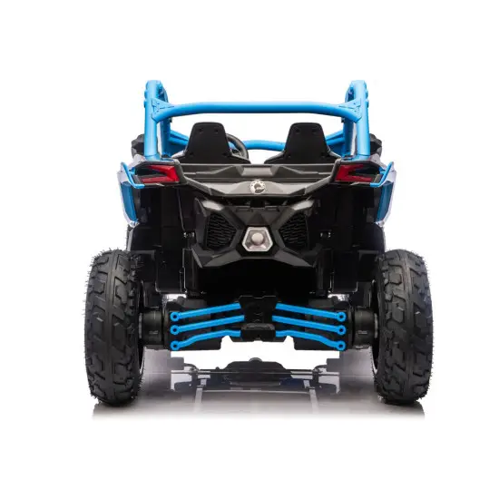 Mėlynas akumuliatorinis automobilis Maverick CAN-AM Turbo Strong Air Elektrinės mašinėlės vaikams