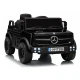Akumuliatorinis juodas automobilis Mercedes Unimog HM7588