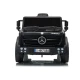 Akumuliatorinis juodas automobilis Mercedes Unimog HM7588 Elektrinės mašinėlės vaikams