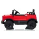 Akumuliatorinis raudonas automobilis Mercedes Unimog HM7588 Elektrinės mašinėlės vaikams
