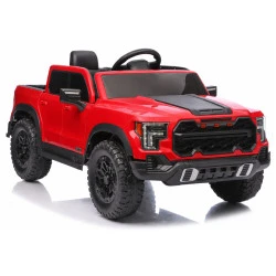 Red 4x4 P4 Battery-Powered Car