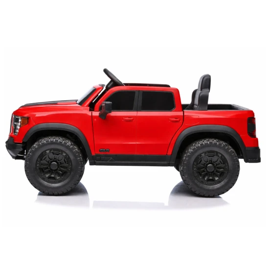 Akumuliatorinis raudonas automobilis 4x4 P4 Elektrinės mašinėlės vaikams