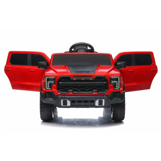 Akumuliatorinis raudonas automobilis 4x4 P4 Elektrinės mašinėlės vaikams