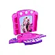 Dressing table with accessories and lighting Pink
