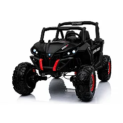 Jeep XMX603 akumuliatorinis juodas automobilis