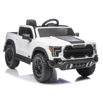 Akumuliatorinis baltas automobilis 4x4 P4 
