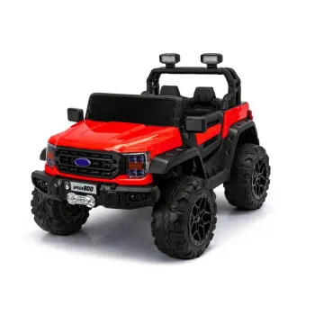 Красный аккумуляторный автомобиль 4x4 22F