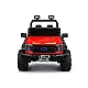 Raudonas akumuliatorinis automobilis 4x4 22F