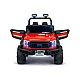 Raudonas akumuliatorinis automobilis 4x4 22F