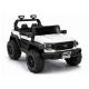 4x4 akumuliatorinis baltas automobilis 22F 12 V Elektrinės mašinėlės vaikams