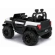 4x4 akumuliatorinis baltas automobilis 22F 12 V Elektrinės mašinėlės vaikams