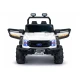 4x4 akumuliatorinis baltas automobilis 22F 12 V Elektrinės mašinėlės vaikams