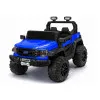 Akumuliatorinis mėlynas automobilis 4x4 22F Elektrinės mašinėlės vaikams