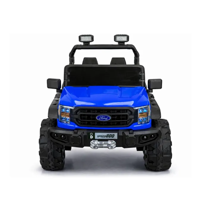 Akumuliatorinis mėlynas automobilis 4x4 22F Elektrinės mašinėlės vaikams