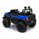 Akumuliatorinis mėlynas automobilis 4x4 22F Elektrinės mašinėlės vaikams