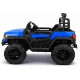 Akumuliatorinis mėlynas automobilis 4x4 22F Elektrinės mašinėlės vaikams