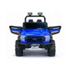 Akumuliatorinis mėlynas automobilis 4x4 22F Elektrinės mašinėlės vaikams