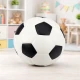 Soft Foam Soccer Ball for Throwing and Kicking Black and White 20cm Stalo ir sporto žaidimai