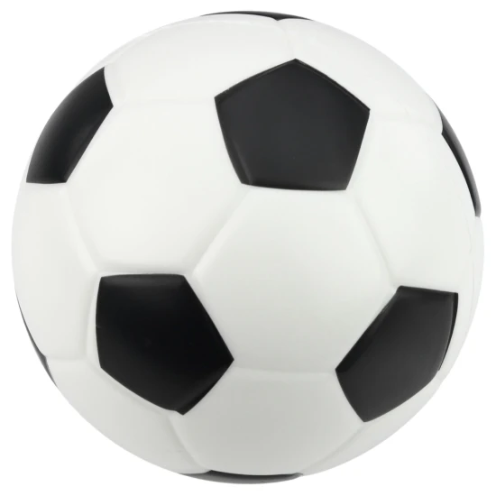 Soft Foam Soccer Ball for Throwing and Kicking Black and White 20cm Stalo ir sporto žaidimai