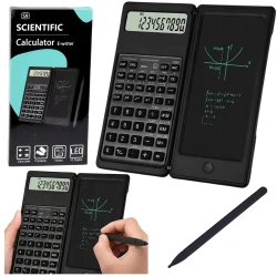Skaičiuotuvas su LCD ekranu, grafine planšete, rašikliu