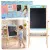 Blue double-sided wooden dry-cleanable board
