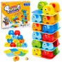Игра «Балансировка слонов» с цветными карточками, 46 шт.