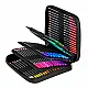 Set of 120 pencils in a pencil case with accessories
