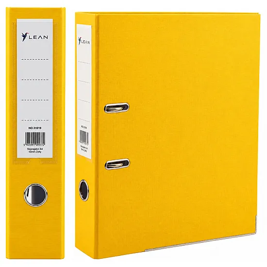 Yellow A4 Document Folder