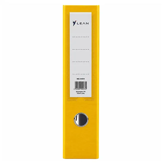 Yellow A4 Document Folder