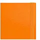 Oranžinis dokumentų aplankalas kietu viršęliu A4/4,5 cm