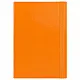 Oranžinis dokumentų aplankalas kietu viršęliu A4/4,5 cm