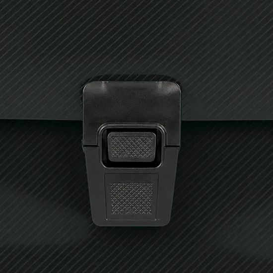 Black A4-size document holder with 13 compartments