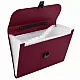 Bordeaux A4 Document Holder with 13 Compartments
