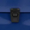 Blue A4 document holder with 13 compartments