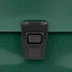Green A4 document holder with 13 compartments