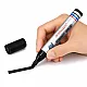 Water-resistant permanent marker with a round tip, black