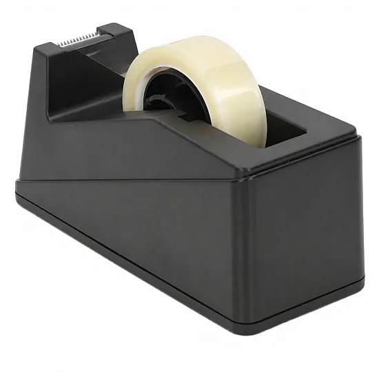 Black Office Adhesive Tape Dispenser
