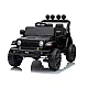 Lasten musta akkukäyttöinen maastoauto Jeep Rubicon DK-JWR558