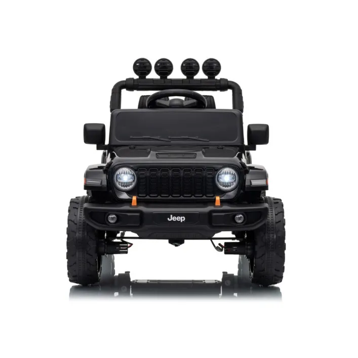 Elektrinė mašinėlė vaikams Jeep Rubicon DK-JWR558, juoda
