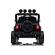 Lasten musta akkukäyttöinen maastoauto Jeep Rubicon DK-JWR558