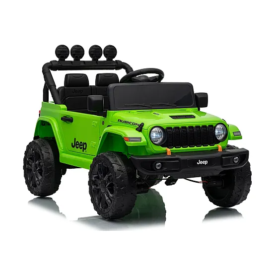 Jeep Rubicon DK-JWR558 Children's Green Battery-Powered SUV
