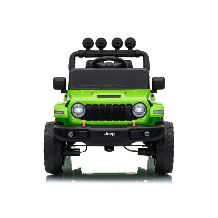 Elektrinė mašinėlė vaikams Jeep Rubicon DK-JWR558, žalia