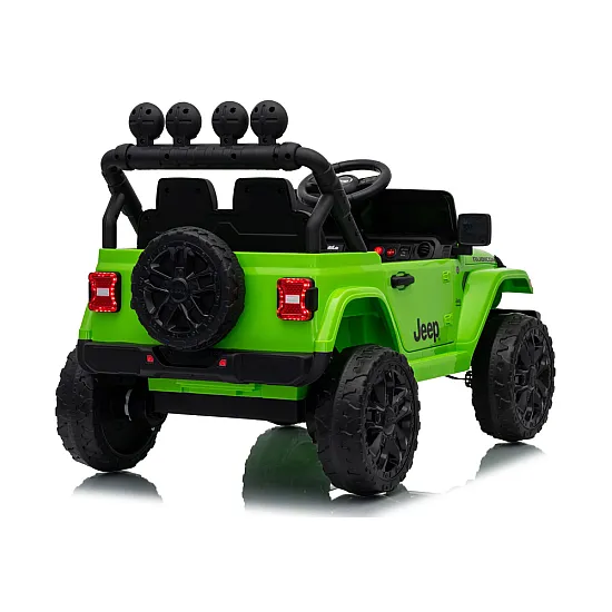 Jeep Rubicon DK-JWR558 Children's Green Battery-Powered SUV