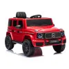 Elektrinė mašinėlė vaikams Mercedes G 4x4 24 V 2580, raudona