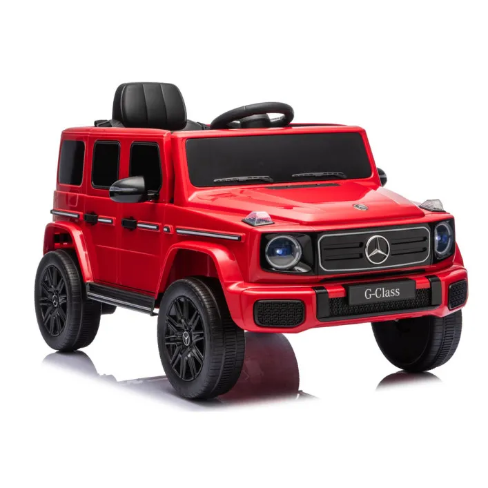 Elektrinė mašinėlė vaikams Mercedes G 4x4 24 V 2580, raudona