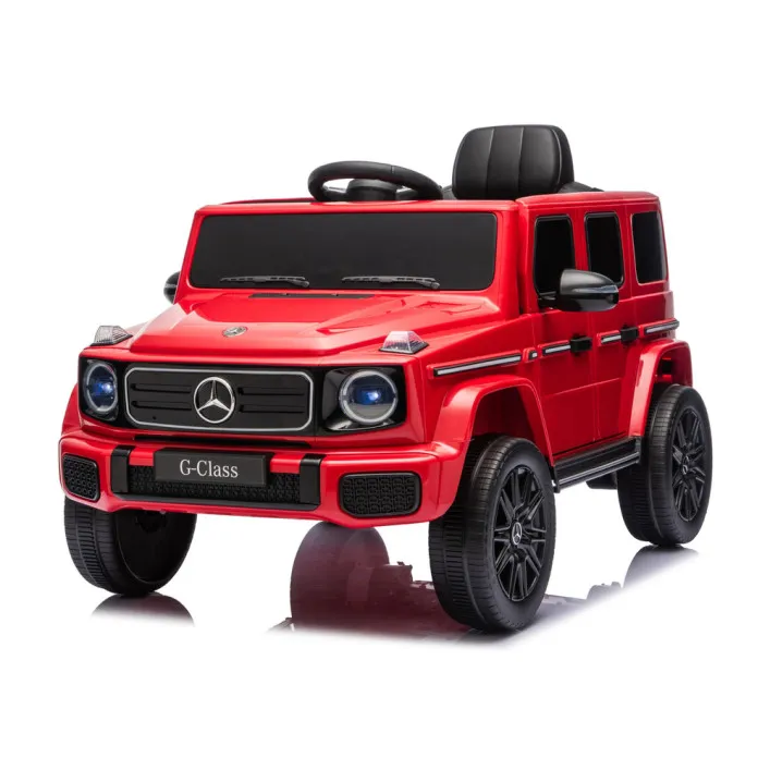 Elektrinė mašinėlė vaikams Mercedes G 4x4 24 V 2580, raudona