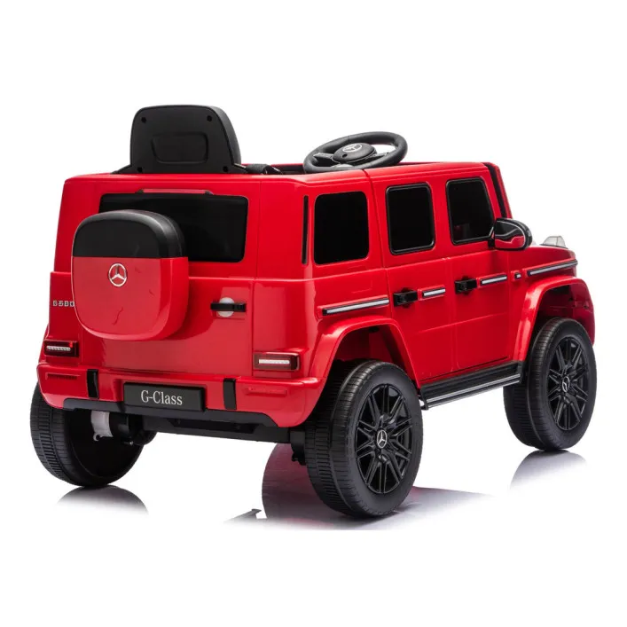 Elektrinė mašinėlė vaikams Mercedes G 4x4 24 V 2580, raudona