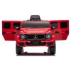 Elektrinė mašinėlė vaikams Mercedes G 4x4 24 V 2580, raudona